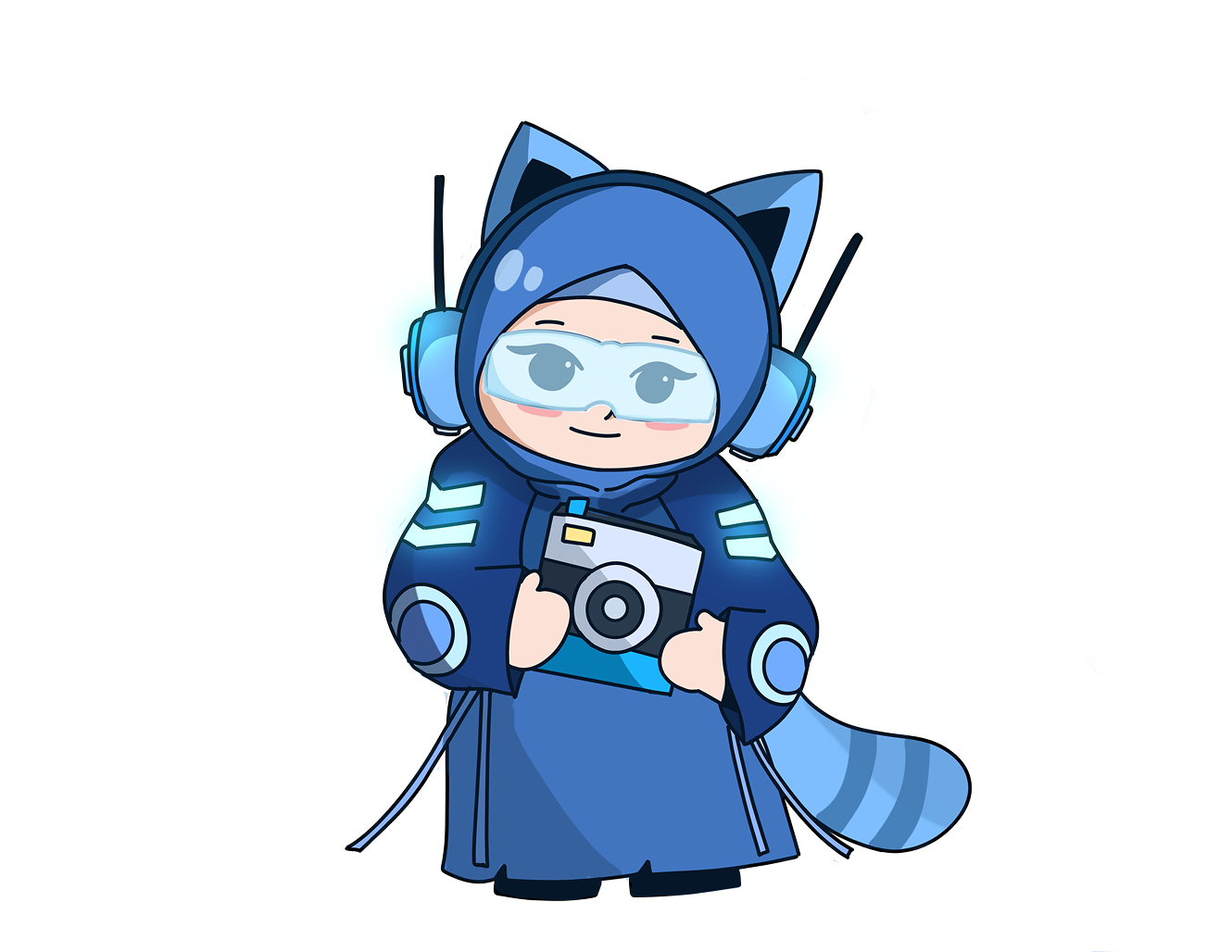 Mascot Blue